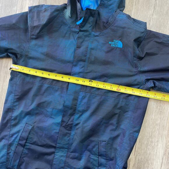 The North Face Boy DryVent Waterproof Hooded Rain Jacket Blue Lightweight Sz XL - Picture 5 of 11